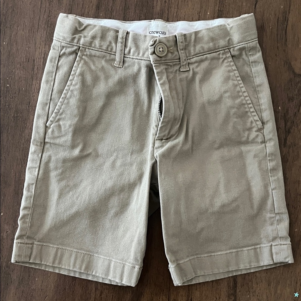 J.Crew boys khaki shorts
